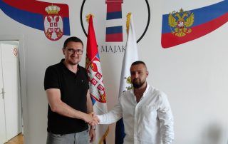 Vladimir Prebiračević i Kristijan Kojičić Srpsko Ruski centar Majak