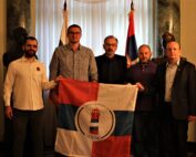 Округли сто Утицај појединца на одбрану отаџбине у организацији Српско-руског центра Мајак у Руском Дому Београд 30.06.2022 а